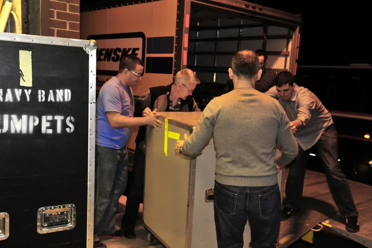 Stage technician: load-in and patch